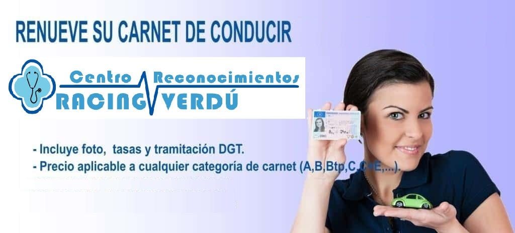 Renovación del carnet de conducir